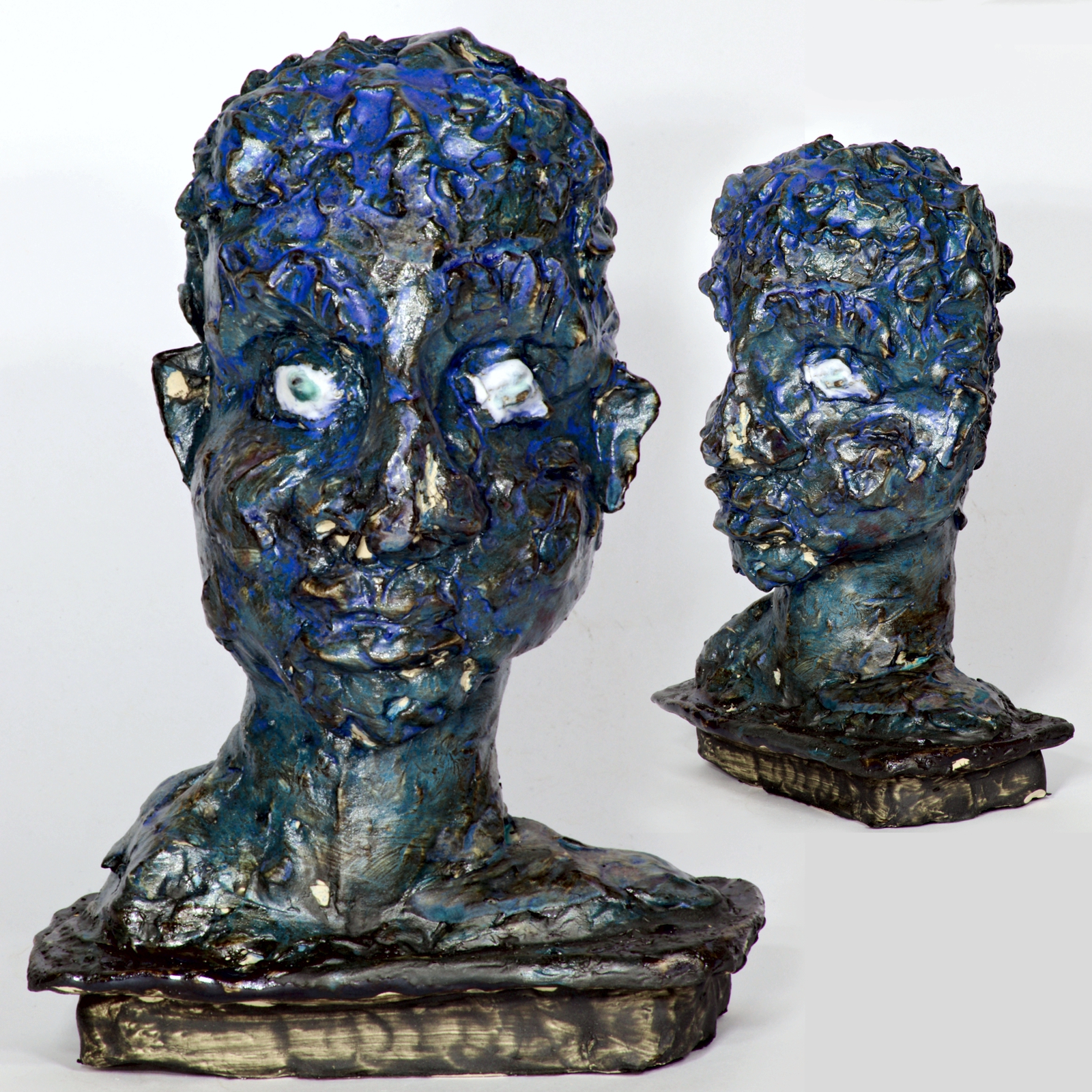 Sculpture, Bust, Ceramics